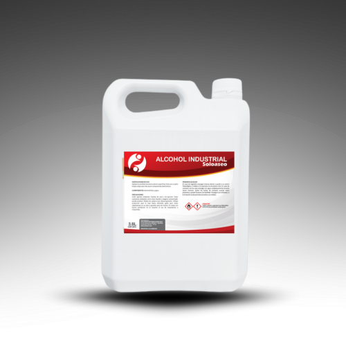 Alcohol Industrial 3.800 ml | Limpieza profunda para oficinas, negocios y espacios exigentes