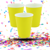 Vaso Cartón Biodegradable 9oz x12 Colores Vivos | Ecológico y Resistente para Fiestas y Eventos
