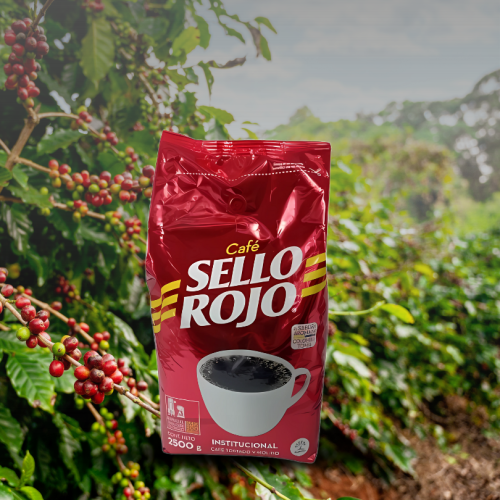Café Sello Rojo Molido Institucional 2500 g | Energía para tu Oficina al Mejor Precio