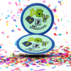 Platos Biodegradables Baby Shower Azul 7” x12 | Celebra con una decoración sostenible