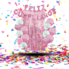 Kit Bouquet Decoración "Feliz Cumpleaños" | Explosión de Color y Brillo para tu Fiesta