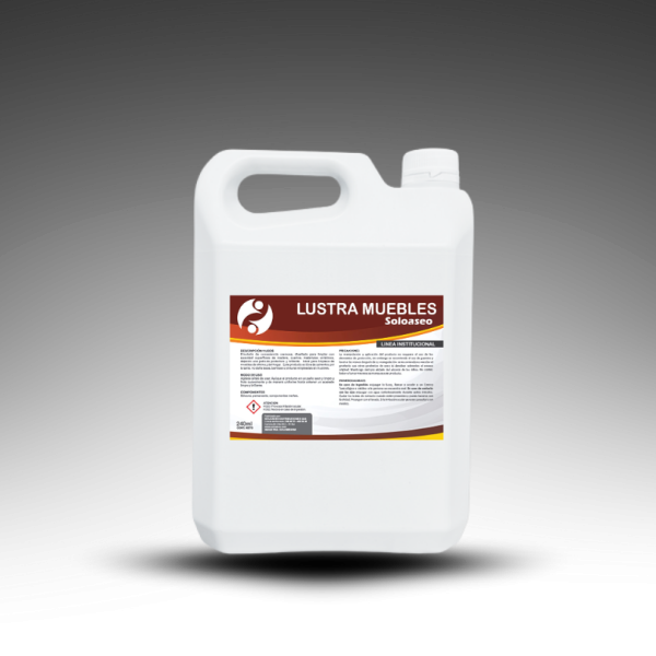 Silicona Lustramuebles 3.8L | Brillo y Protección Profesional