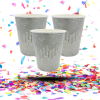 Kit de Mesa Fiesta Temática Diamante | Vasos + Platos + Servilletas