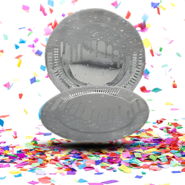 Kit de Mesa Fiesta Temática Diamante | Vasos + Platos + Servilletas