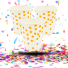 Vasos Bio Metalizados de Puntos 8oz x12 | Elegancia y Sostenibilidad en tu Fiesta