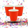 Vasos Biodegradables 8oz x12 | Ecológicos, resistentes y perfectos para eventos sostenibles