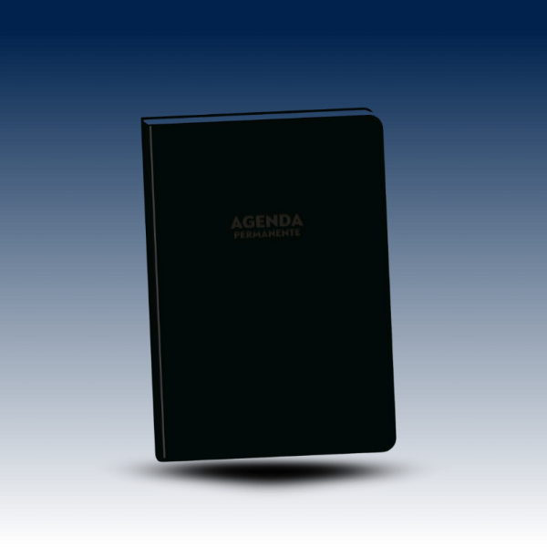 Agenda Permanente Klipp 15x21cm | Organización Diaria y Semanal para Oficina y Estudio