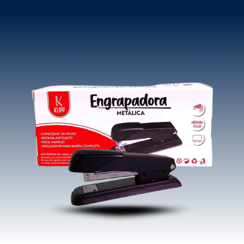 Cosedora Mediana 20 Hojas Metálica/Plástica | Resistente y Compacta