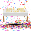 Kit Decoración Mi Bautizo Blanco y Dorado | Celebra con Fe y Conciencia