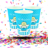Kit de Mesa "Mi Bautizo" Azul | Elegancia y Serenidad para su Gran Día