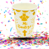 Vasos de Cartón "Mi Bautizo" x12 | La Dulzura y el Brillo para tu Celebración