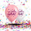 Globos Biodegradables Baby Shower “Es un Niño / Es una Niña” x12 |  La Alegría Más Pura y Consciente