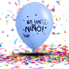 Globos Biodegradables Baby Shower “Es un Niño / Es una Niña” x12 |  La Alegría Más Pura y Consciente