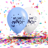 Globos Biodegradables Baby Shower “Es un Niño / Es una Niña” x12 |  La Alegría Más Pura y Consciente