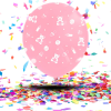 Globos Látex Biodegradables 360° Baby Shower Niño o Niña | La Alegría que Gira con Conciencia