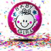 Globo Metalizado 18” Baby Shower Niña o Niño | ¡El Brillo Perfecto para Anunciar la Gran Noticia!