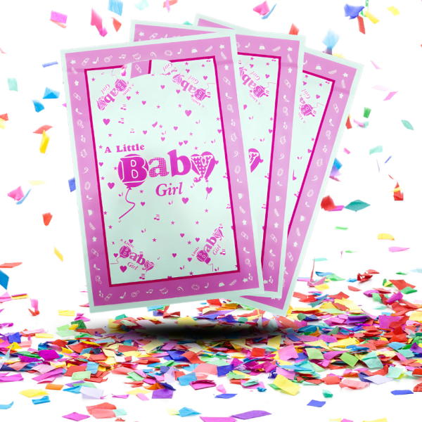 Bolsa para Piñata Baby Shower Niño o Niña x10 | La Dulce Sorpresa para tus Invitados
