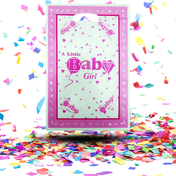 Bolsa para Piñata Baby Shower Niño o Niña x10 | La Dulce Sorpresa para tus Invitados