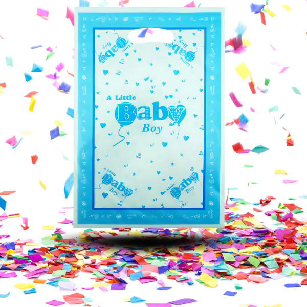 Bolsa para Piñata Baby Shower Niño o Niña x10 | La Dulce Sorpresa para tus Invitados