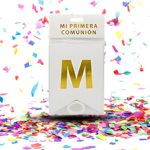 Festón Cenefa "Mi Primera Comunión"| Guirnalda de Banderines para Decoración de Fiesta