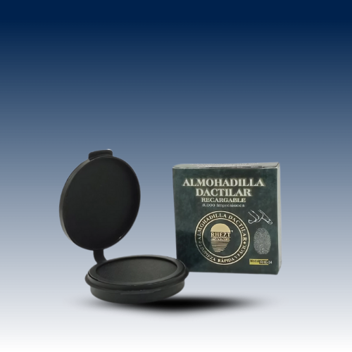 Almohadilla Dactilar Rhezt RHE-34 | Hasta 8000 Huellas Limpias y Precisas