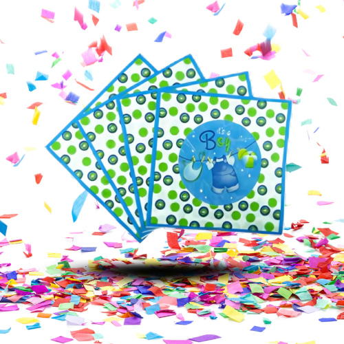 Servilletas Biodegradables "Baby Shower" x20 | Ternura y Conciencia para tu Celebración