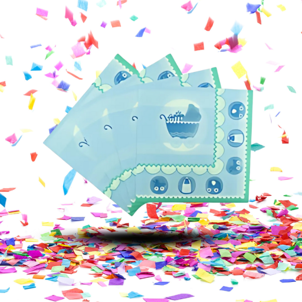 Servilletas Biodegradables "Baby Shower" x20 | Ternura y Conciencia para tu Celebración