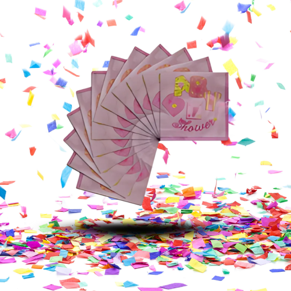 Servilletas Biodegradables "Baby Shower" x20 | Ternura y Conciencia para tu Celebración