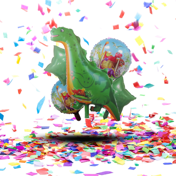 Bouquets de Globos Animales x5 |  La Selva y los Dinosaurios Llegan a tu Cumpleaños