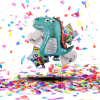 Bouquets de Globos Animales x5 |  La Selva y los Dinosaurios Llegan a tu Cumpleaños