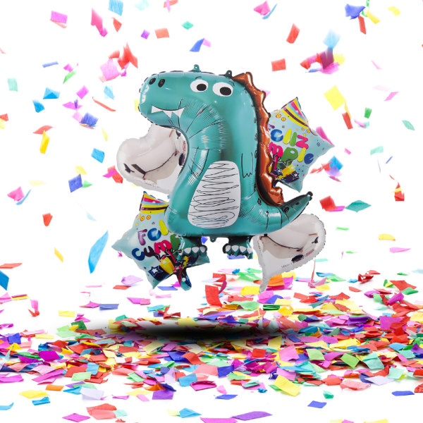 Bouquets de Globos Animales x5 |  La Selva y los Dinosaurios Llegan a tu Cumpleaños
