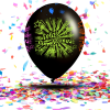 Globos Biodegradables "Feliz Cumpleaños" Neón | La Fiesta que Brilla con Luz Propia