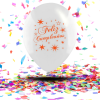 Globos Biodegradables Cristal "Feliz Cumpleaños" Tinta Neón | La Celebración que se Ilumina con Magia