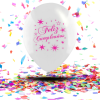 Globos Biodegradables Cristal "Feliz Cumpleaños" Tinta Neón | La Celebración que se Ilumina con Magia