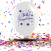 Globos Biodegradables Cristal "Feliz Cumpleaños" Tinta Neón | La Celebración que se Ilumina con Magia