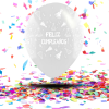Globos Cristal 360° "Feliz Cumpleaños" | Claridad y Alegría en Cada Ángulo