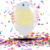 Globos Biodegradables "Feliz Cumpleaños" Neón | La Fiesta que Brilla con Luz Propia