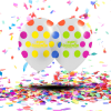 Globos 360° "Feliz Cumpleaños" Tinta Neón | La Fiesta que Brilla con Luz Propia