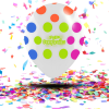 Globos 360° "Feliz Cumpleaños" Tinta Neón | La Fiesta que Brilla con Luz Propia