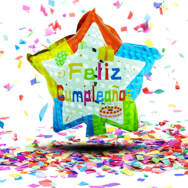 Globos Metalizados Feliz Cumpleaños 10" y 12 " | Globos Metalizados Feliz Cumpleaños