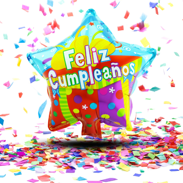 Globos Metalizados Feliz Cumpleaños 10" y 12 " | Globos Metalizados Feliz Cumpleaños