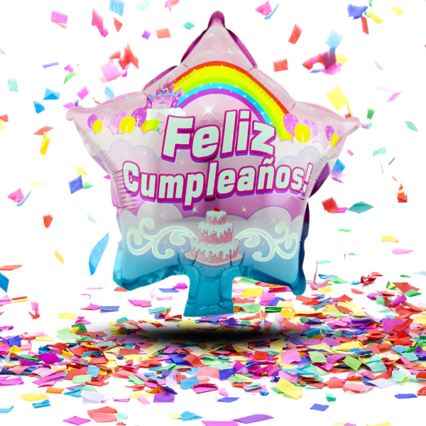 Globos Metalizados Feliz Cumpleaños 10" y 12 " | Globos Metalizados Feliz Cumpleaños