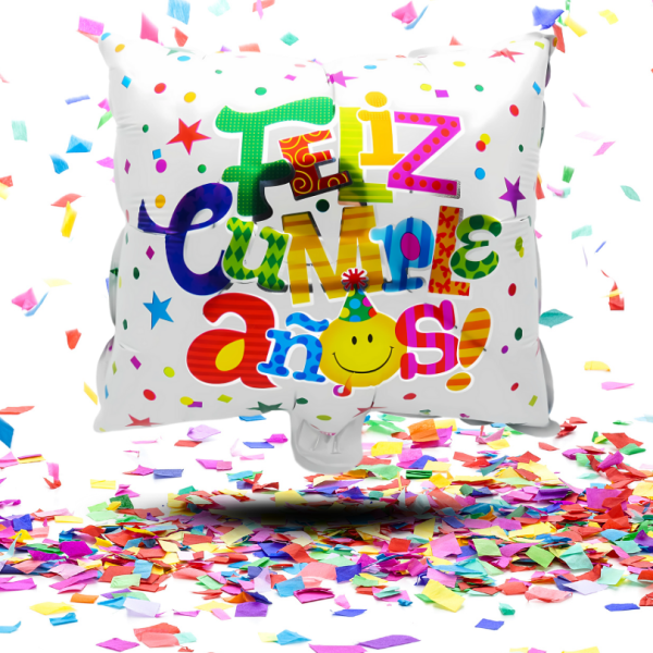 Globos Metalizados Feliz Cumpleaños 10" y 12 " | Globos Metalizados Feliz Cumpleaños