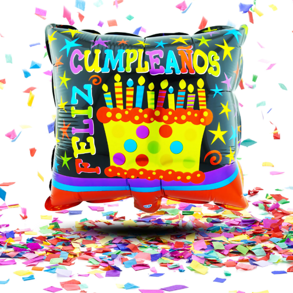 Globos Metalizados Feliz Cumpleaños 10" y 12 " | Globos Metalizados Feliz Cumpleaños