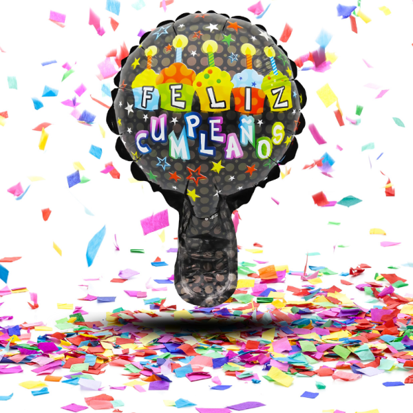 Mini Globos Metalizados "Feliz Cumpleaños" de 6" | Pequeños Detalles, Gran Alegría