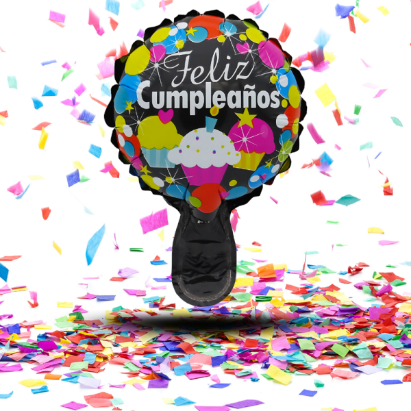 Mini Globos Metalizados "Feliz Cumpleaños" de 6" | Pequeños Detalles, Gran Alegría