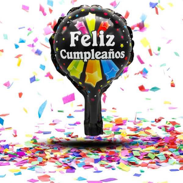 Mini Globos Metalizados "Feliz Cumpleaños" de 6" | Pequeños Detalles, Gran Alegría