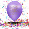 Globos Satinados "Feliz Cumpleaños"   Biodegradables | Elegancia y Brillo Suave para Tu Celebración
