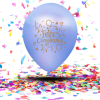 Globos Satinados "Feliz Cumpleaños"   Biodegradables | Elegancia y Brillo Suave para Tu Celebración