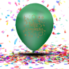 Globos Satinados "Feliz Cumpleaños"   Biodegradables | Elegancia y Brillo Suave para Tu Celebración